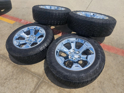 20" Dodge Ram 1500 OEM Laramie CHROME 2680 wheels rims 2022 2023 2024 2025 2026
