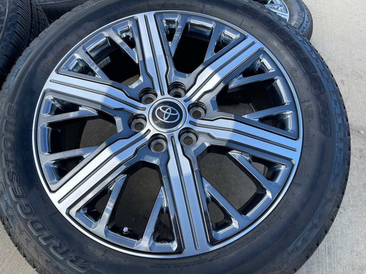 22" Toyota Tundra Sequoia OEM wheels rims 75282 Land Cruiser GX550 SET