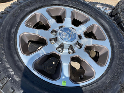 20" Dodge Ram 2500 3500 LARAMIE OEM 2698 wheels rims TAN SET DURATRAC A/T NEW