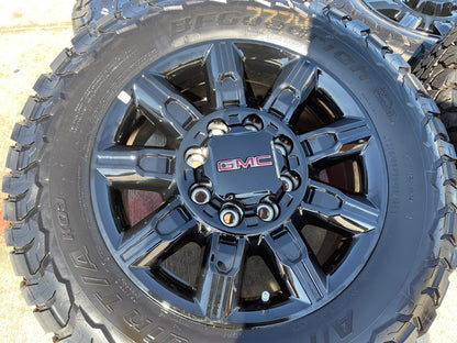 20" GMC Sierra AT4X 2500 3500 OEM 14137 5963 wheels rims Silverado BFG KO3 NEW