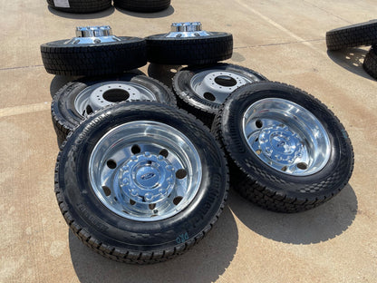 19.5" Ford F-450 Dually F-550 rims wheels RAM 4500 OEM 10x225 2026 2027 SET NEW