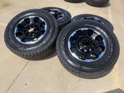 18" Ford F-250 F-350 OEM TREMOR rims wheels 10482 tires SET GOODYEAR A/T