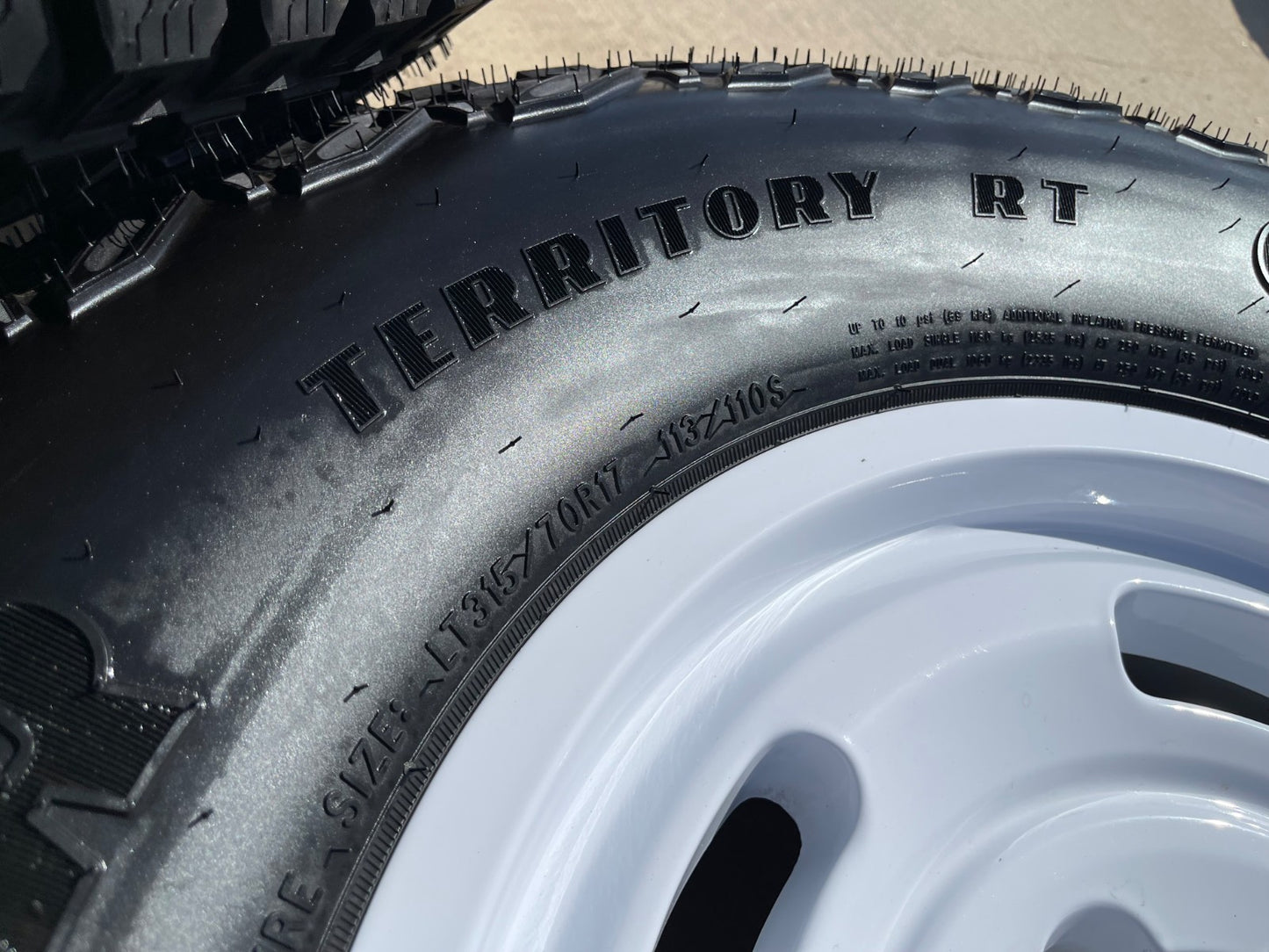 17" Ford Bronco HERITAGE Stroppe Edition 10463 OEM wheels rims white SET NEW 35"