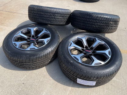 20" GMC Sierra Canyon Chevy Silverado OEM wheels rims 2024 2025 2026 2027 NEW