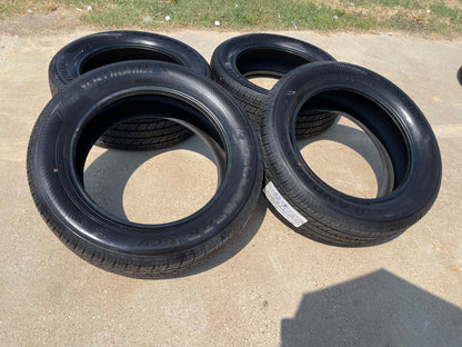 (4) 265/55/20 Yokohama Geolander X-CV tires 113V XL 265/55R20 TAKE OFFS NEW