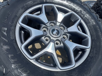 17" Ford Bronco wheels rims KO2 SASQUATCH Ranger 95229 10387 tires BFG