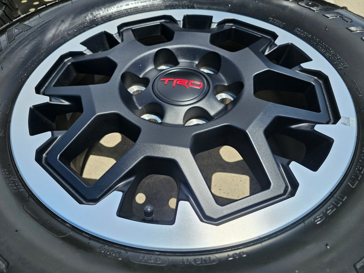 17" Toyota Tacoma 4Runner TRD OEM 10638 wheels rims SET 2025 2026 BFG A/T NEW