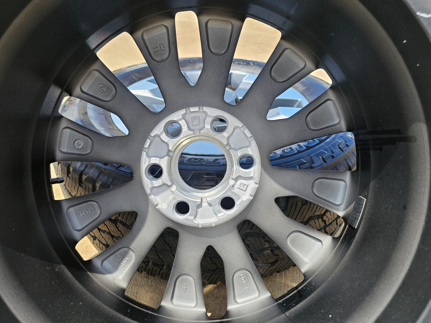 20" Toyota Land Cruiser OEM wheel rim 10545 Lexus GX550 LX600 2025 2026 NEW