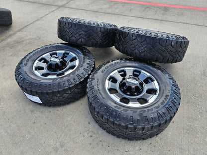 18" Ford F-250 F-350 OEM TREMOR rims wheels 10482 tires SET DURATRAC R/T 35"
