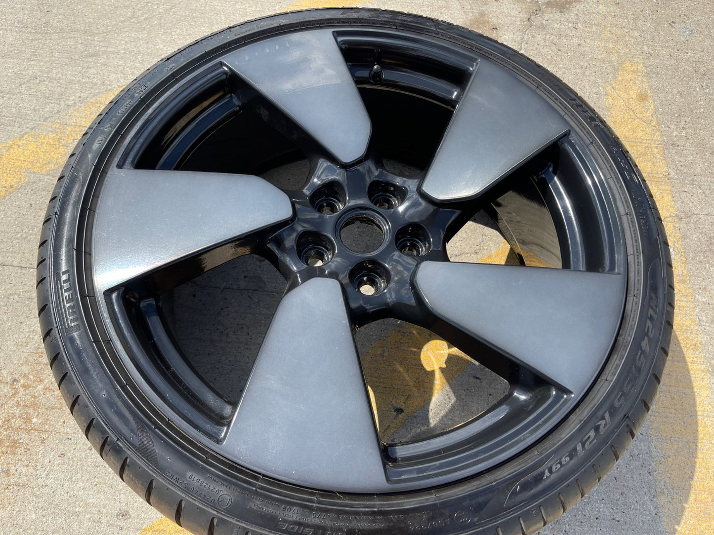 21" Lucid Air OEM Grand Touring wheel rim 5x120 spare 2023 2024 2025 2026 FRONT