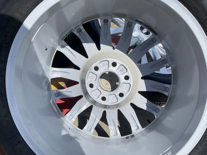 22" Cadillac Escalade Platinum OEM wheels rims 95026 4873 tires SET BRIDGESTONE