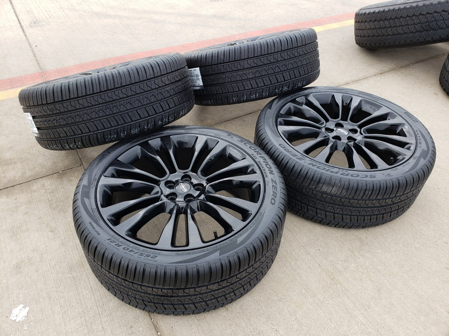 21" Lincoln Continental MKX MKC 10077 rims wheels Edge tires NEW