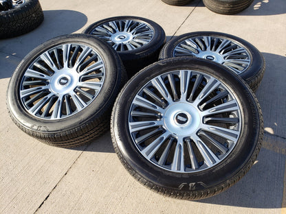 22" Cadillac Escalade Platinum OEM 4876 95167 wheels rims SET BRIDGESTONE