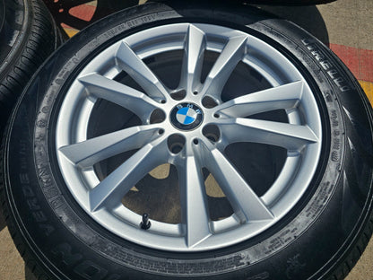 18" BMW OEM X5 Style 446 86042 wheels rims tires 2012 2013 2015 2016 2017 2018
