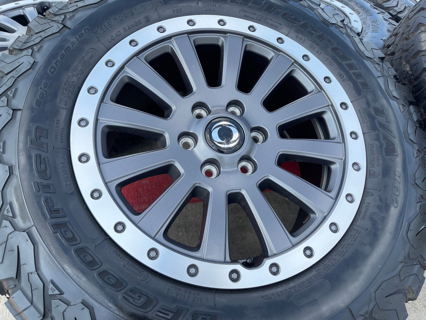 (5) 18" INEOS Grenadier OEM wheels rims Beadlock RIM# 2774-1 FITS 2023-2027 NEW