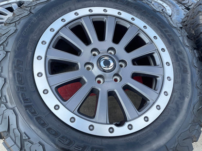 (5) 18" INEOS Grenadier OEM wheels rims Beadlock RIM# 2774-1 FITS 2023-2027 NEW