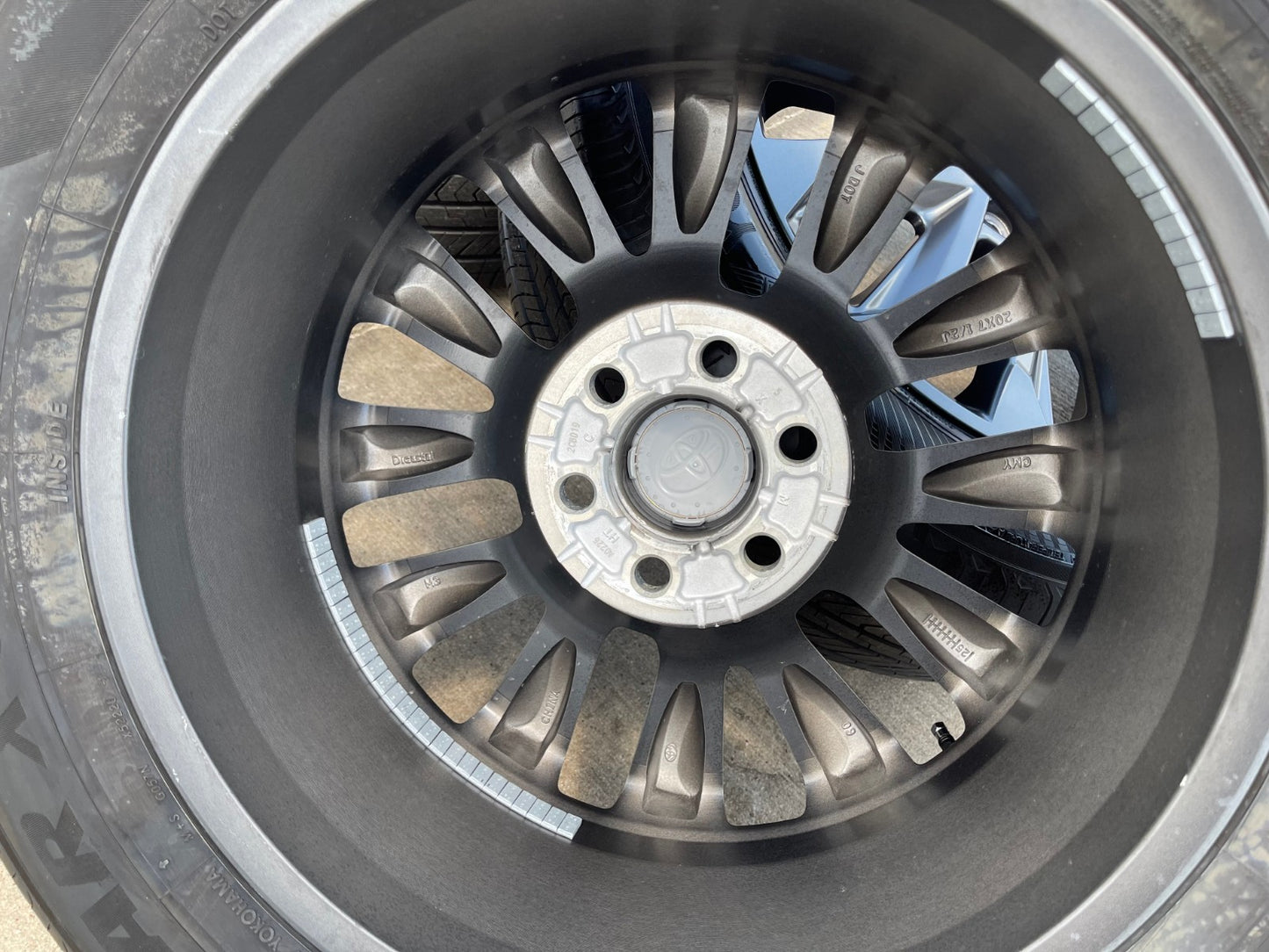 20" Toyota Land Cruiser OEM wheels rims 94057 Tundra Sequoia 2024 2025 2026 NEW