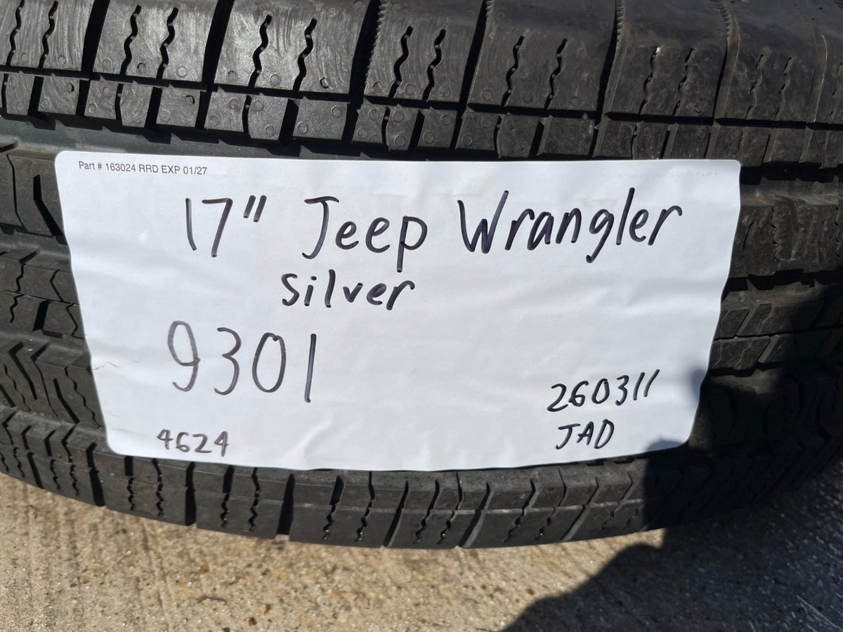 17" Jeep Gladiator RUBICON OEM wheel rim 9301 95329 Wrangler spare NEXEN NEW