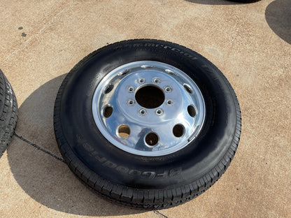 17" Dodge Ram 3500 DUALLY OEM wheel rim 2414 FRONT ALCOA 2016 2017 2018 8x165