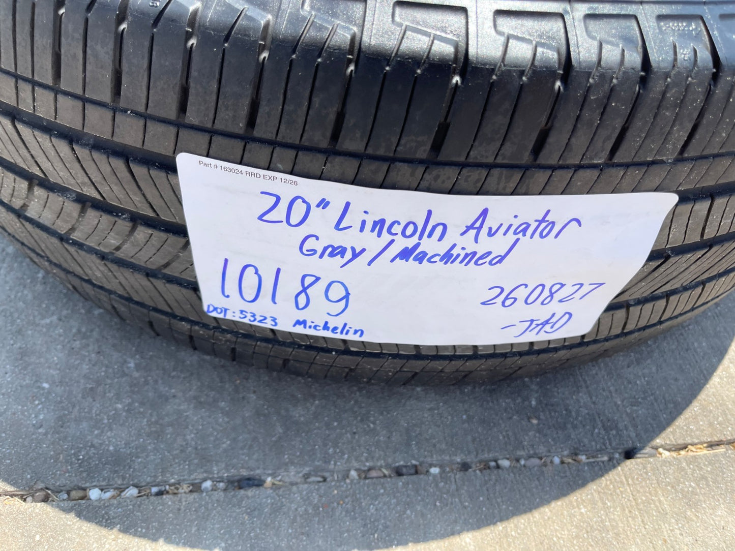 20" Lincoln Aviator OEM rims wheels 10189 Ford Explorer 2023 2024 2025 2026 SET