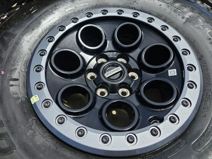 17" Ford F-150 Raptor OEM BEADLOCK rims wheels BFG KO2 37" tires NEW