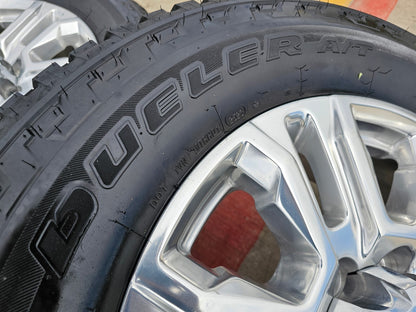 20" GMC Sierra Denali 2500 3500 OEM 5957 wheels rims tires 2022 2023 2024 2025