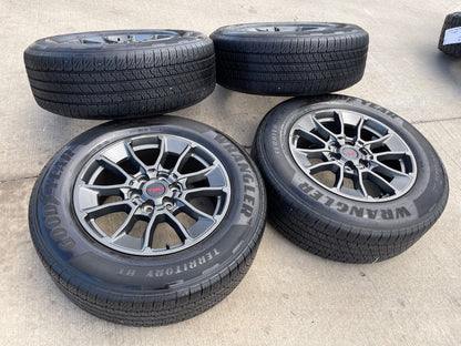 20" Toyota Tundra TRD OEM wheels rims 95314 65196 Sequoia gray GOODYEAR