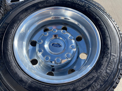 19.5" Ford F-450 Dually F-550 rims wheels RAM 4500 OEM 10x225 2023 2024 2025