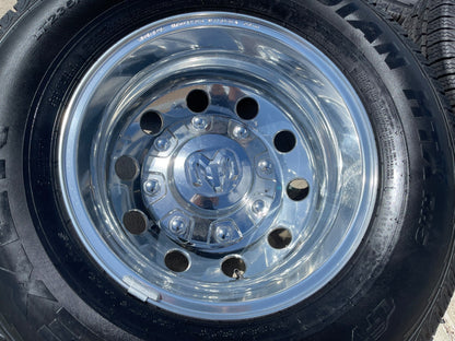 17" Dodge Ram 3500 Dually Laramie 8x200 wheels rims 2701 2702 OEM SET 2026 NEW