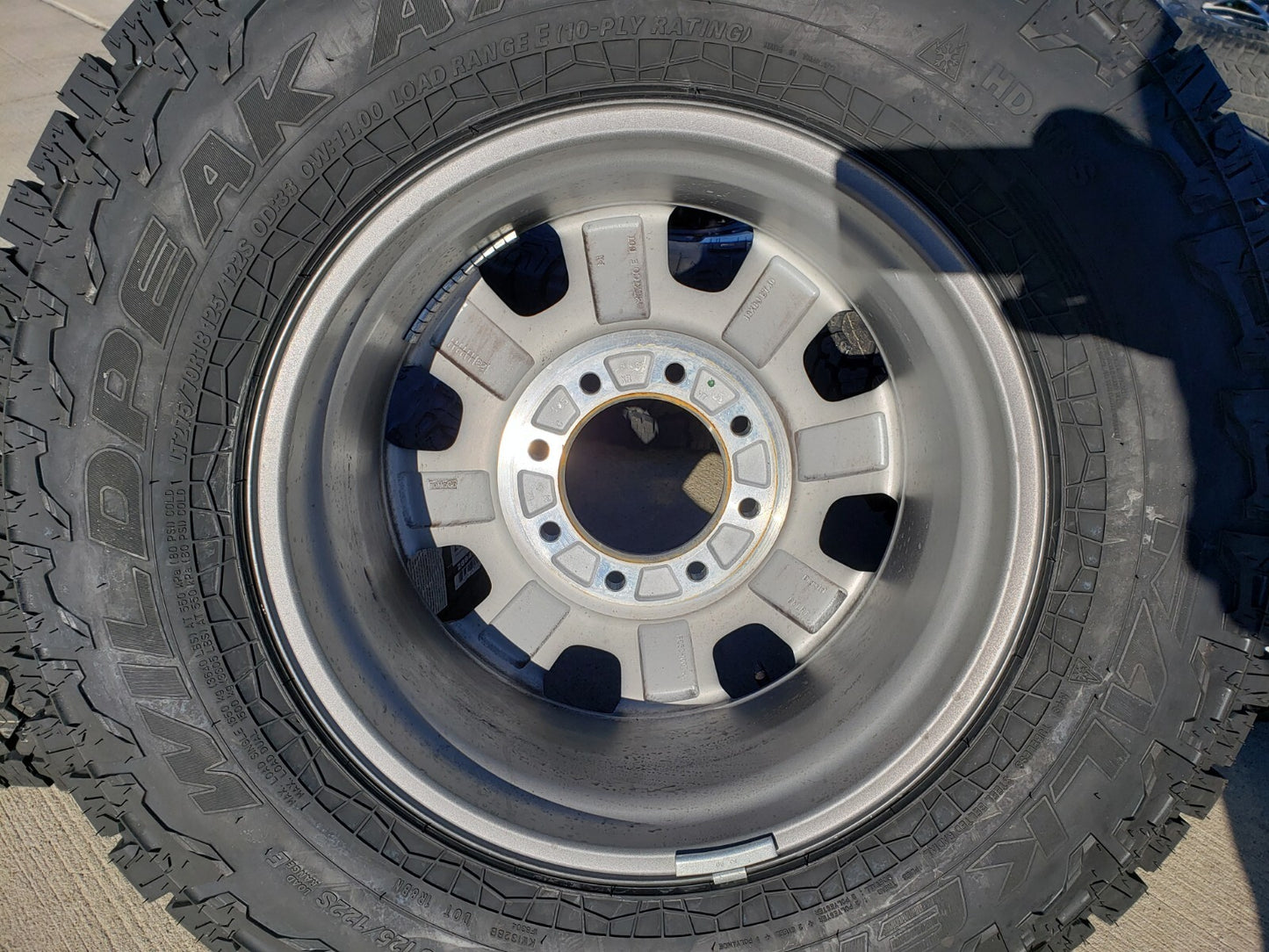 18" Ford F-250 F-350 OEM TREMOR rims wheels 10482 FALKEN A/T4 33" NEW