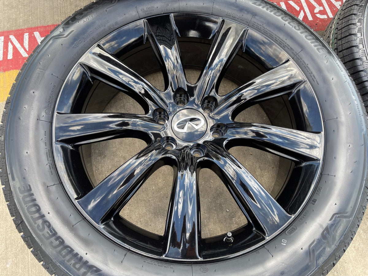 22" Infiniti QX80 QX56 Nissan Titan OEM 73729 wheels rims BRIDGESTONE SET NEW