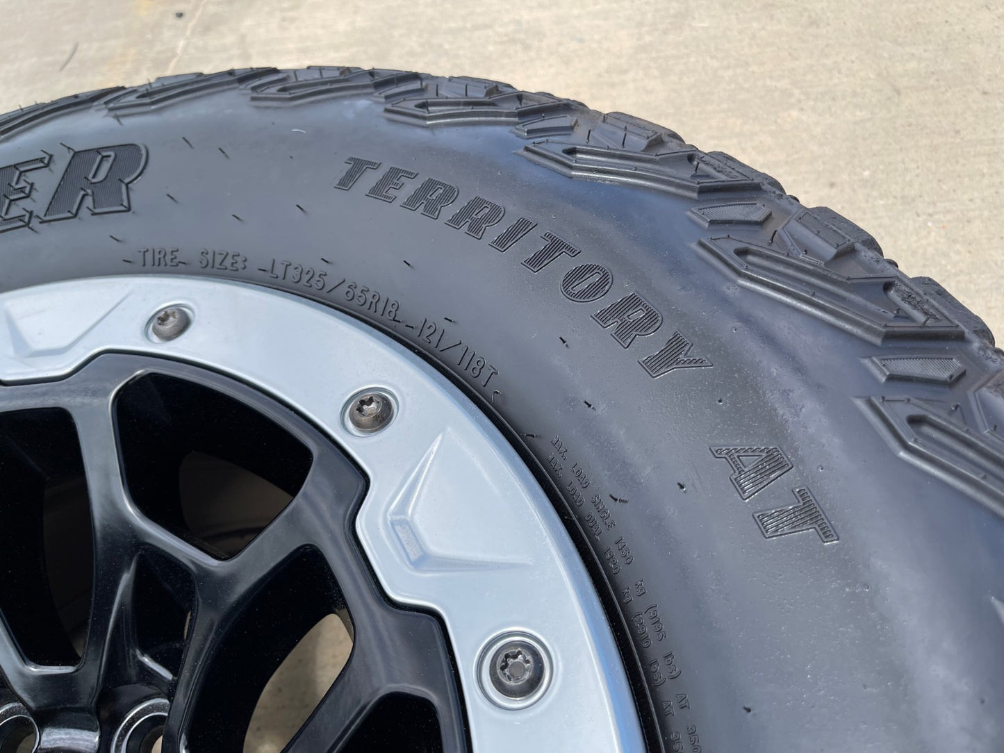 (5) 18" Dodge Ram 1500 TRX Beadlock OEM 2735 RHO wheels rims SET 2024 2025 2026