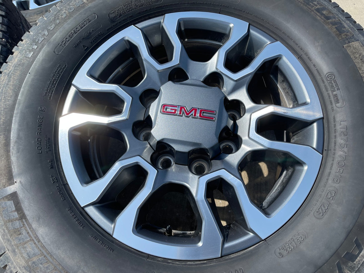 18" GMC Sierra AT4X Chevy Silverado 2500 3500 OEM wheels rims SET RIM# 5949