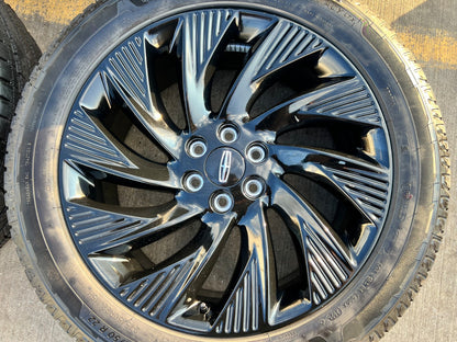 22" Lincoln Navigator OEM 10665 rims wheels BLACK LABEL 2025 2026 NEW