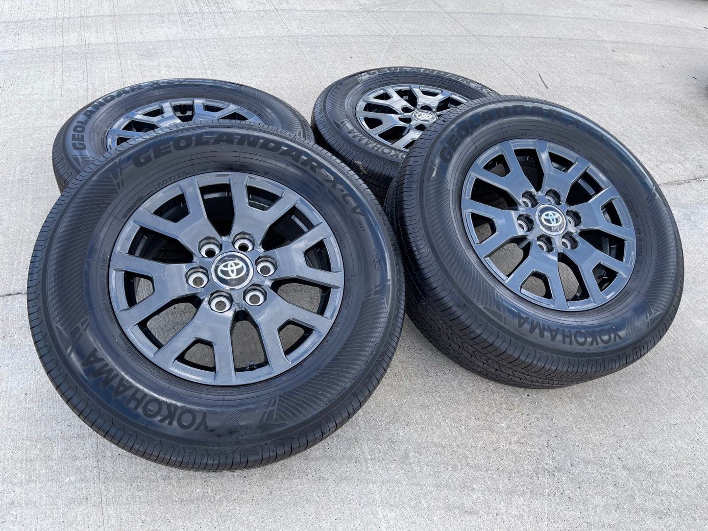 17" Toyota 4Runner Tacoma TRD OEM 94254 10637 wheels rims 2024 2025 2026 NEW