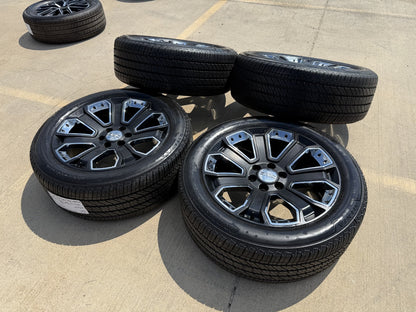 22" GMC Sierra Yukon Tahoe Escalade OEM Replica 5660 wheels rims tires SET