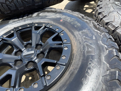 17" Ford F-150 Raptor R OEM BEADLOCK 10460 rims wheels 37" tires BFG