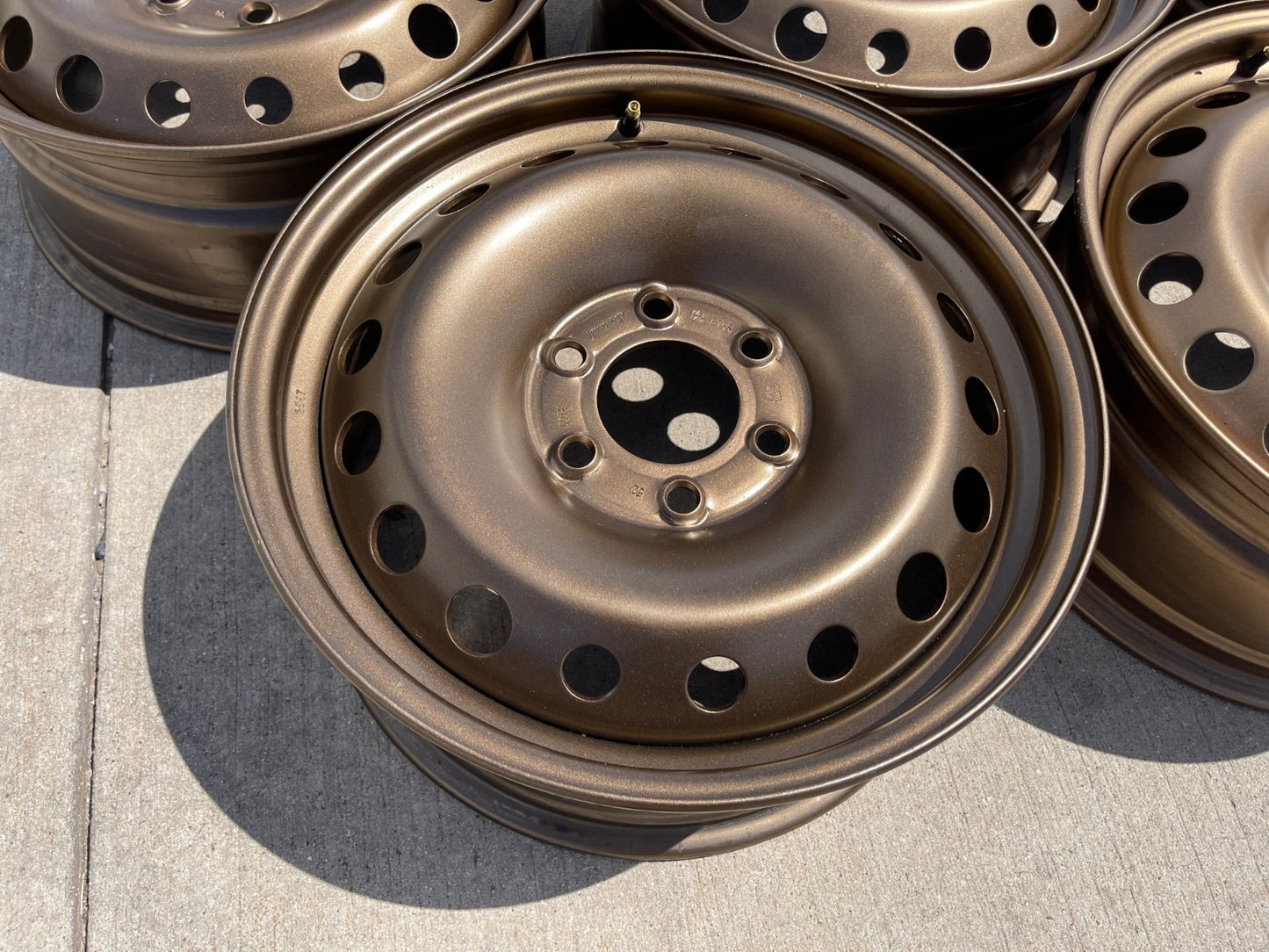 NEW 17" INEOS Grenadier OEM steel wheels rims SET BRONZE 2024-2027