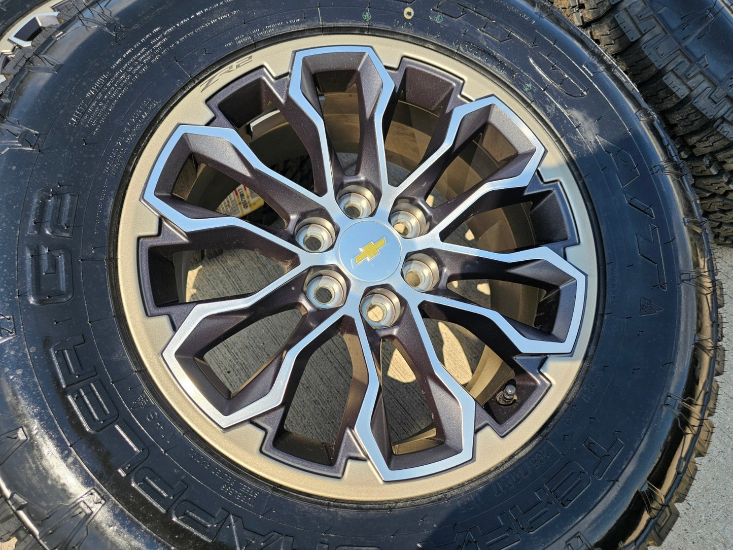 17" Chevy Colorado ZR2 OEM 5891 wheels rims tires GMC Canyon NEW NITTO