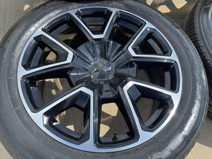 22" Chevy Tahoe Suburban RST OEM 14035 wheels rims Silverado SET 2025 2026 2027