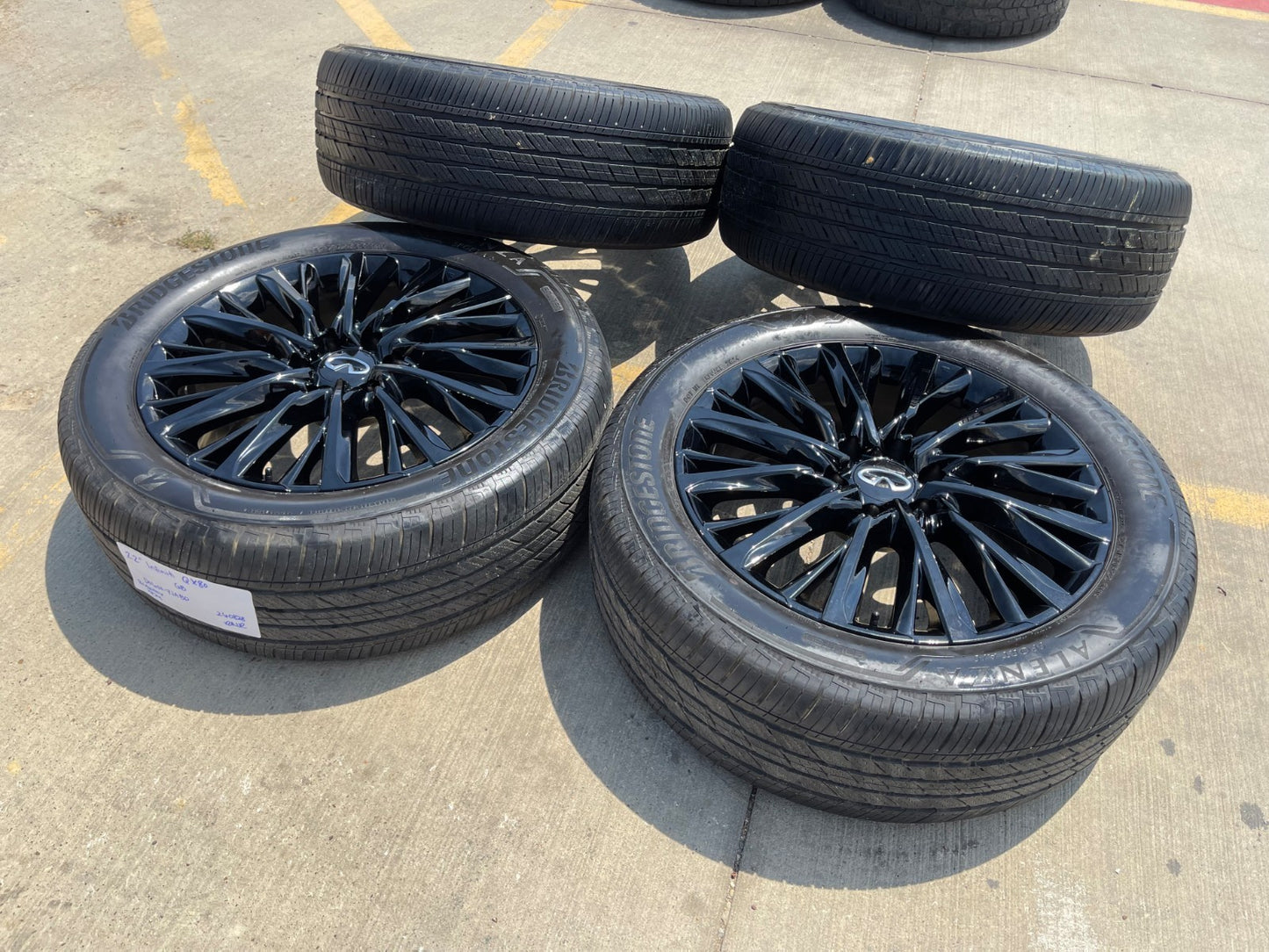 22" Infiniti QX80 QX56 Nissan Titan Armada OEM 94238 wheels rims SET