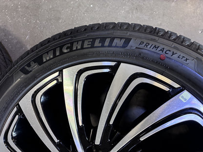 22" Lincoln Navigator OEM 10666 rims wheels BLACK LABEL MICHELIN NEW