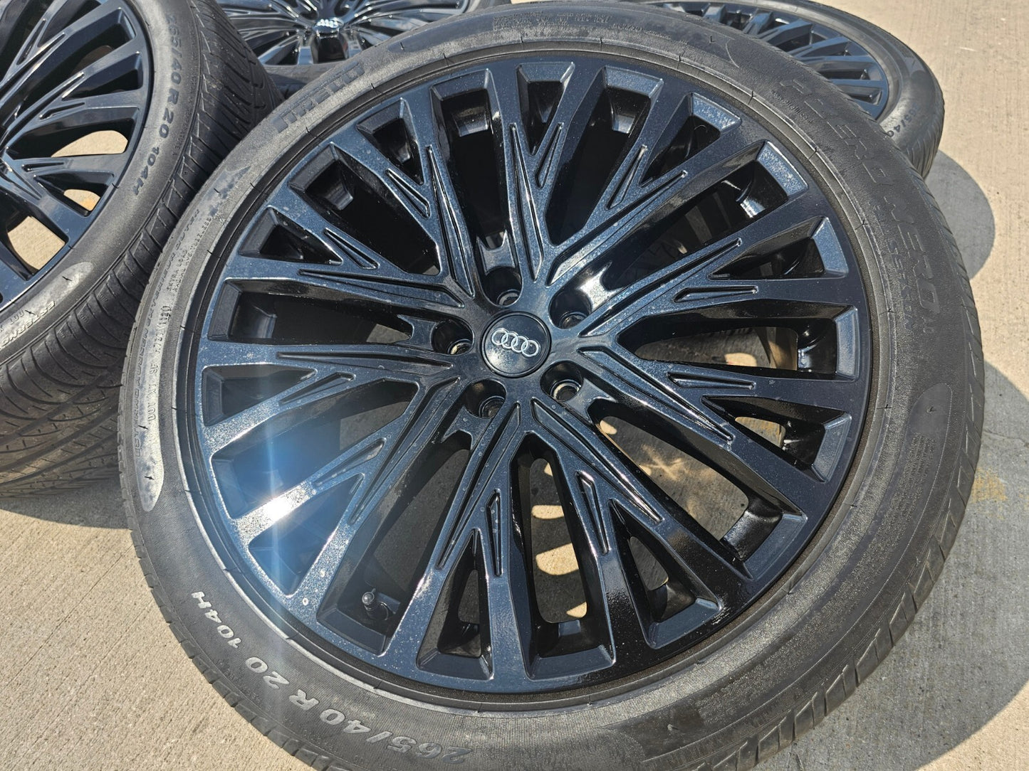 20" Audi A7 A8 OEM wheels rims 59058 tires Q3 2020 2021 2022 2023 2024 2025