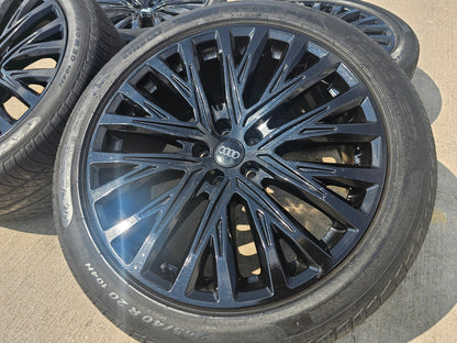 20" Audi A7 A8 OEM wheels rims 59058 tires Q3 2020 2021 2022 2023 2024 2025