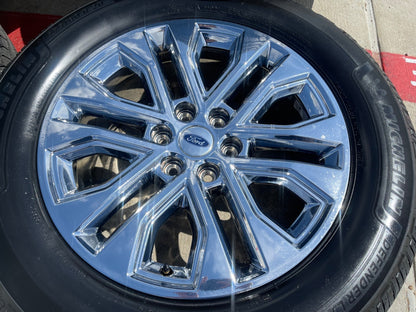 (1) 20" Ford F-150 LARIAT OEM 10619 CHROME rim wheel Expedition 2025 2026 2027