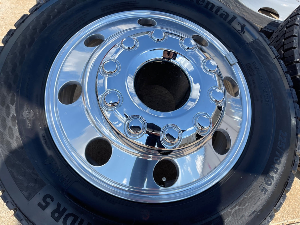 19.5" Ford F-450 Dually F-550 rims wheels RAM 4500 OEM 10x225 2026 2027 SET NEW