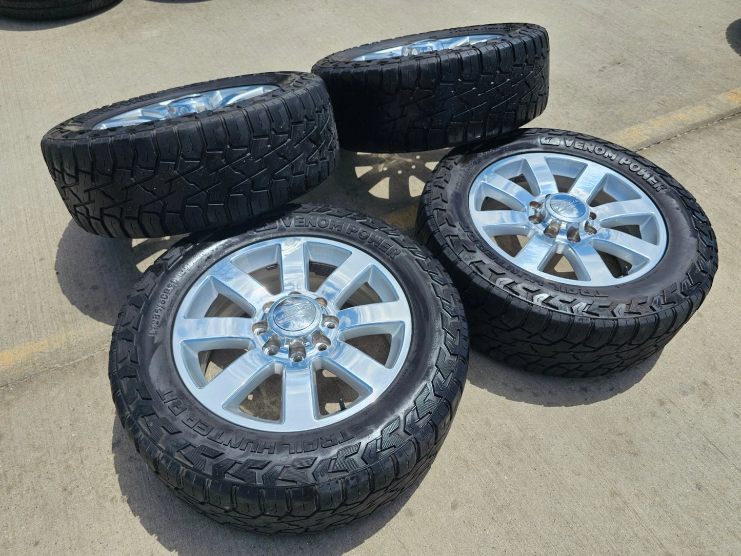 20" Dodge Ram 2500 3500 LARAMIE Long Horn OEM 2634 2478 wheels rims tires