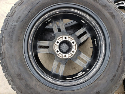 20x9 American Outlaw Chevy Silverado RAM Tacoma wheels rims 6x139 6x5.5 tires