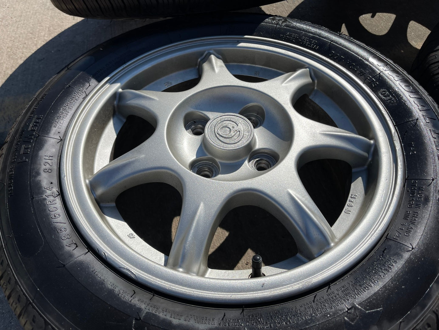 14" 14x6 Mazda Miata OEM 64755 wheels rims 1994 1997 2000 2005