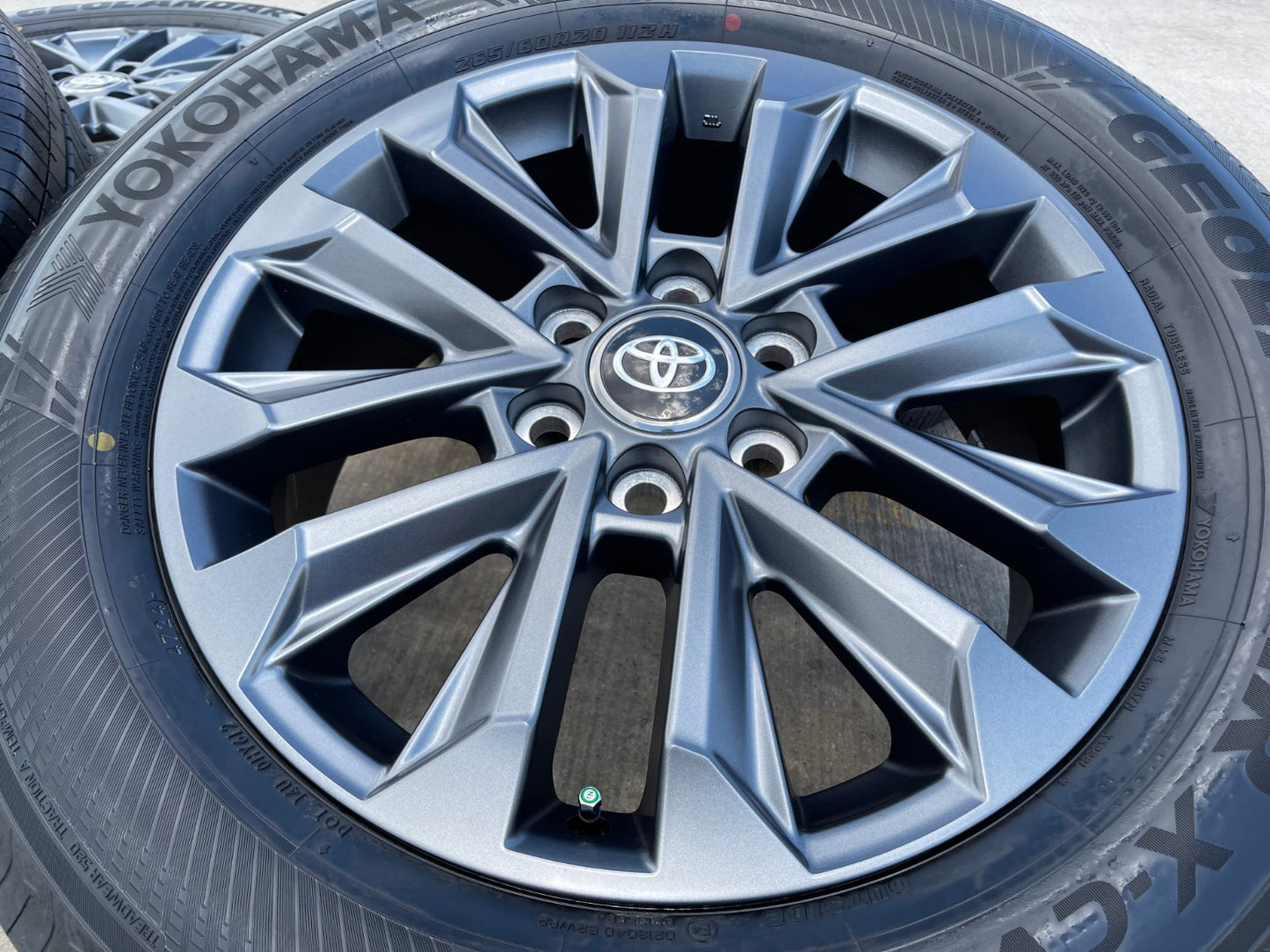 20" Toyota Land Cruiser OEM wheels rims 94057 Tundra Sequoia 2024 2025 2026 NEW